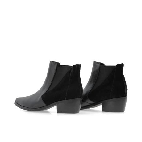 BOTA VENET - CUERO PRAGA NEGRO