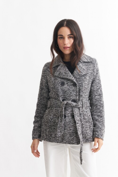 Tapado con lazo GRIS