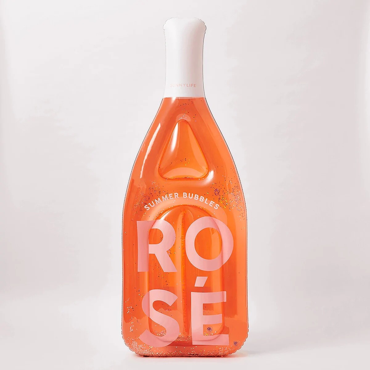 Colchoneta Inflable Sunnylife - Botella Rose 