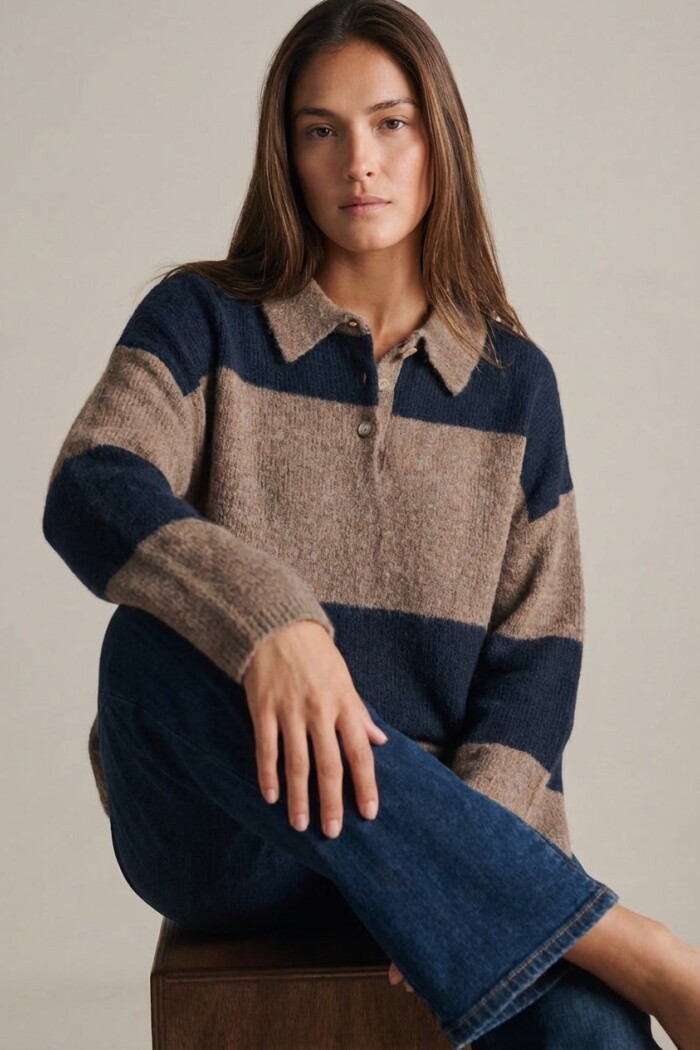 Sweater Polo Chocolate