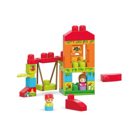 Juego Mega Bloks construcción gira y juega de Fisher Price Juego Mega Bloks construcción gira y juega de Fisher Price