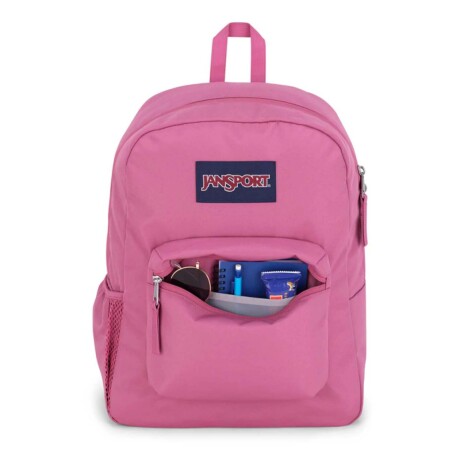 Mochila Escolar Jansport Cross Town Original Unisex Urbana Mauve Haze