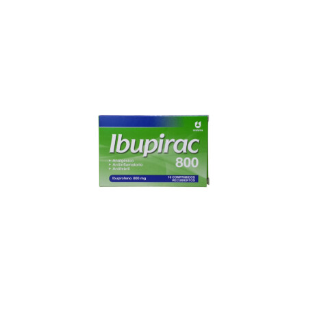 Analgésico Antiinflamatorio Ibupirac 800 mg x10 comprimidos 001
