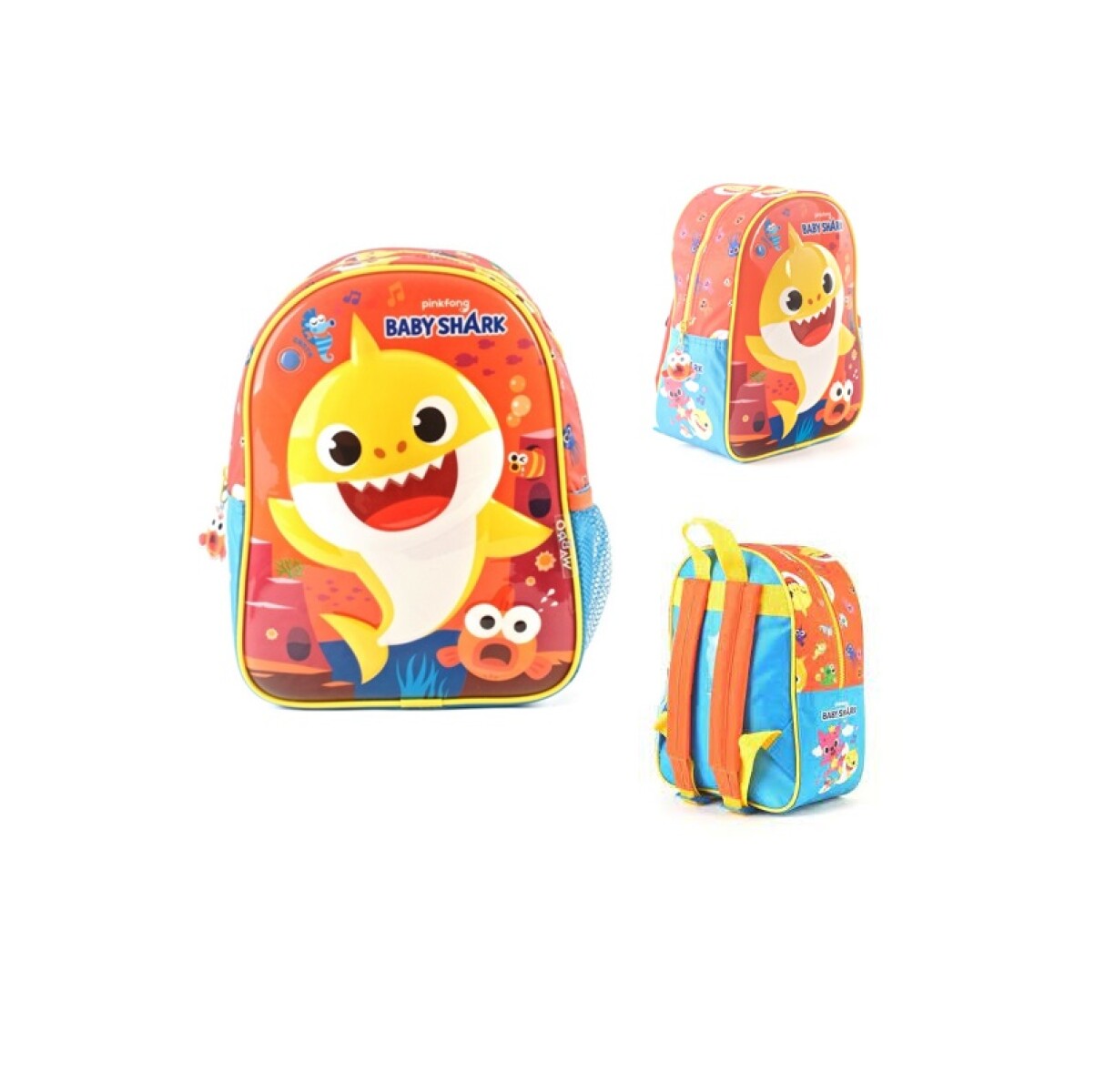 BABY SHARK - MOCHILA 30 CM CON SONIDO 