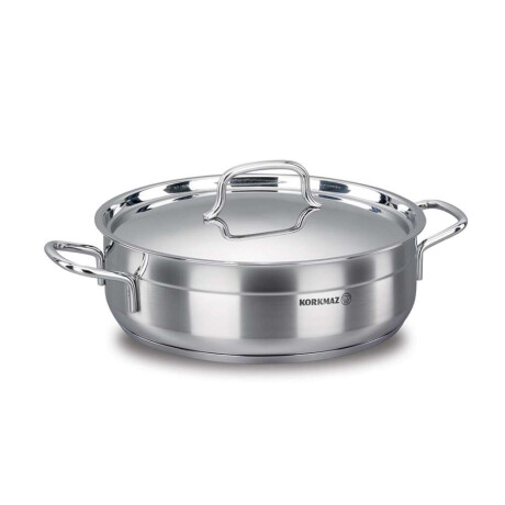 Olla 55Lts Ac Alfa Korkmaz 28X9Cm Inox C/Tapa