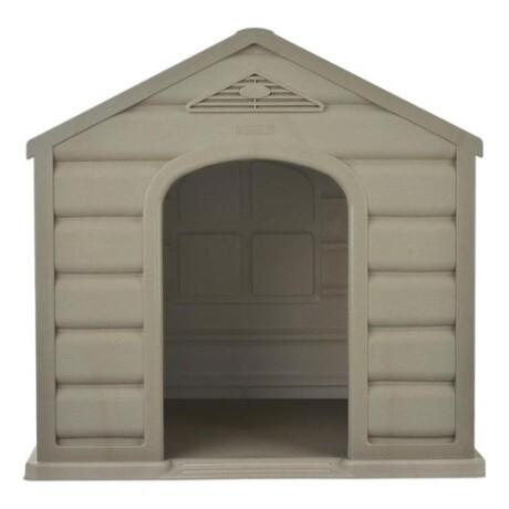 Casa para Perros de Razas Pequeñas Rimax Taupe/Rojo Casa para Perros de Razas Pequeñas Rimax Taupe/Rojo