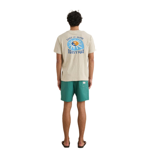 Remera Rhythm Slow Down Slub - Beige Remera Rhythm Slow Down Slub - Beige