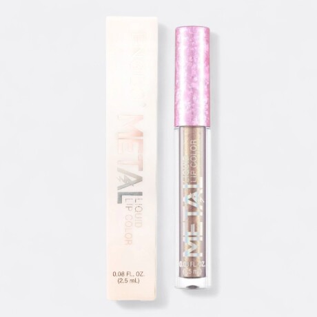 Labial líquido metalizado Noble Grey