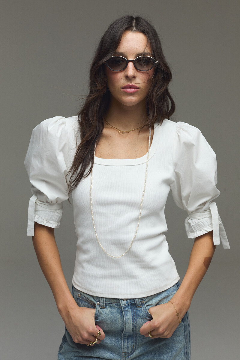Top Winona - Blanco 