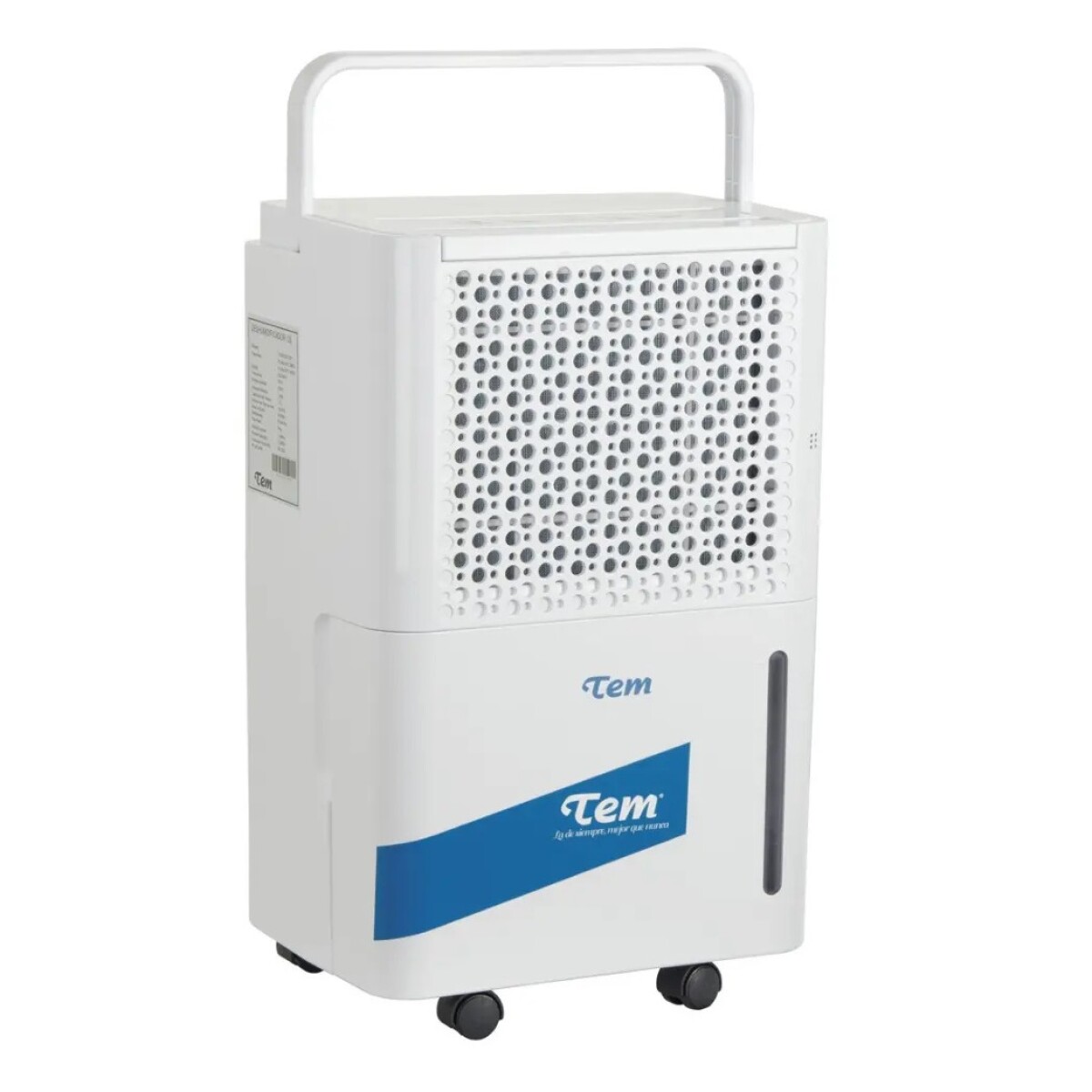 Deshumidificador Tem T1qdh12lt 1001 12lts Diarios Imperio Color Blanco 