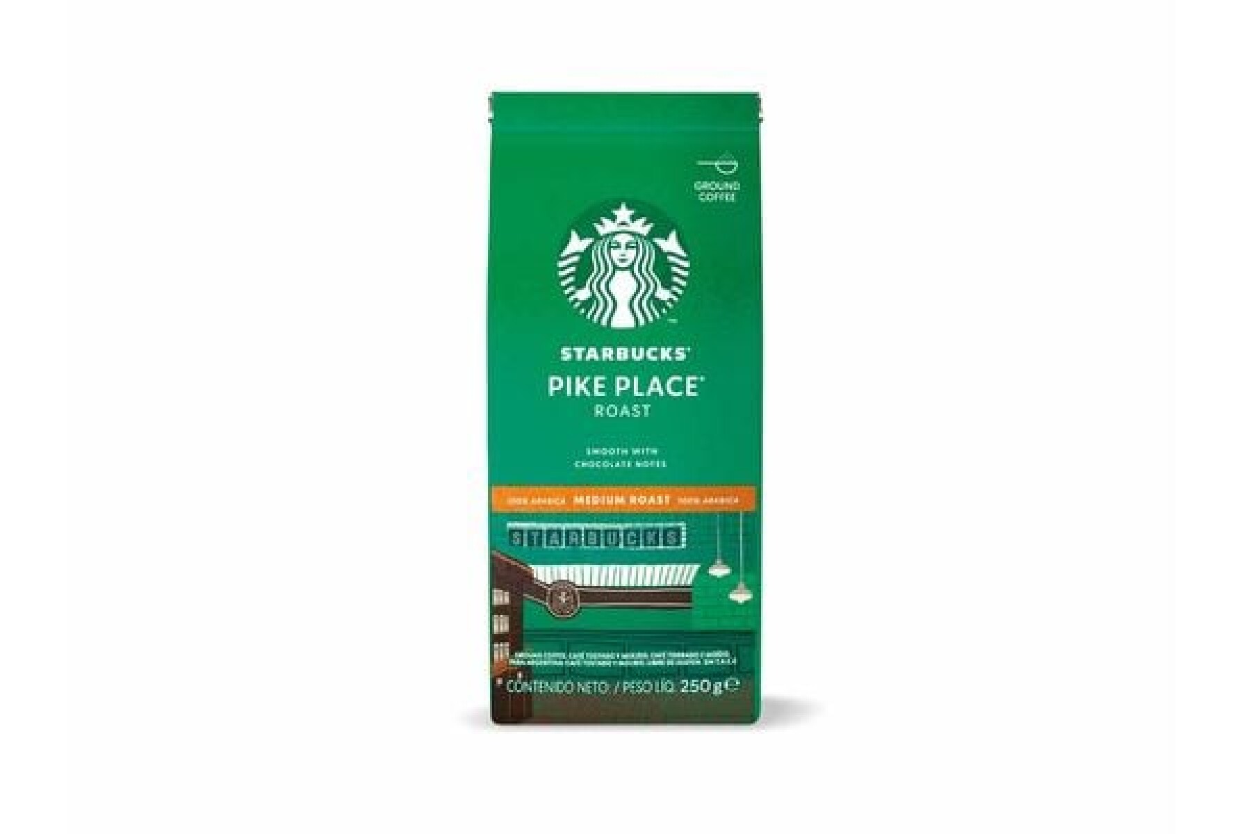 CAFÉ STARBUCKS PIKE PLACE 250G 