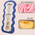 Espejo Ondulado Con Luz Led Led-m-01 AZUL