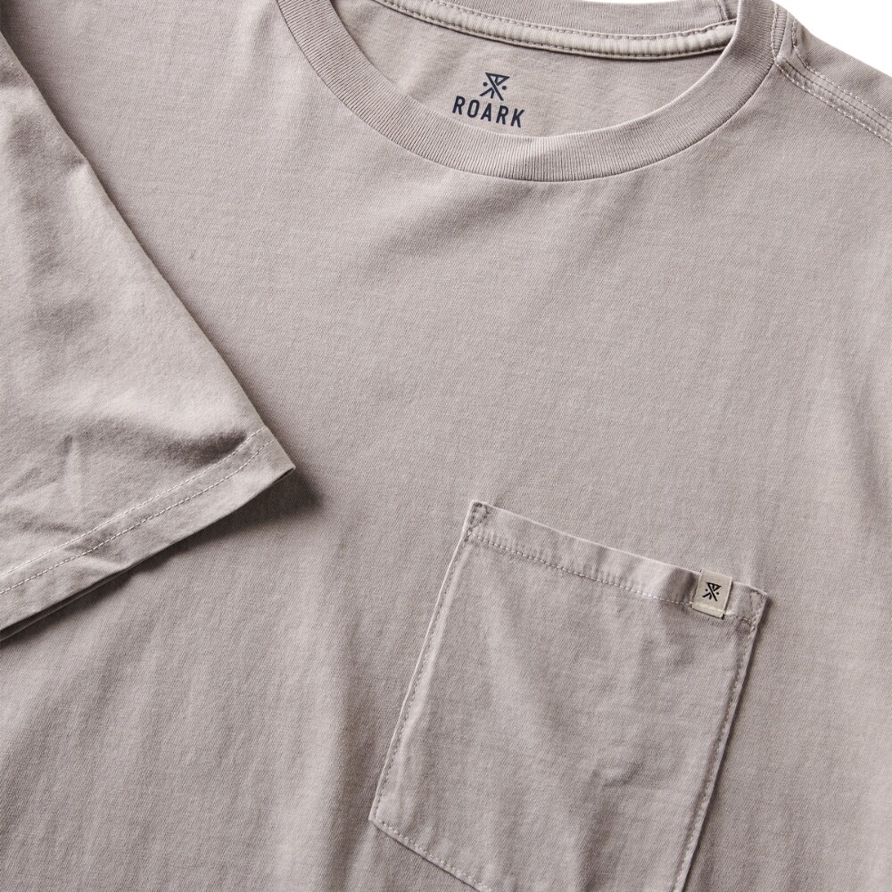 Polo Roark Made To Fade Tee Hombre WASHED GREY