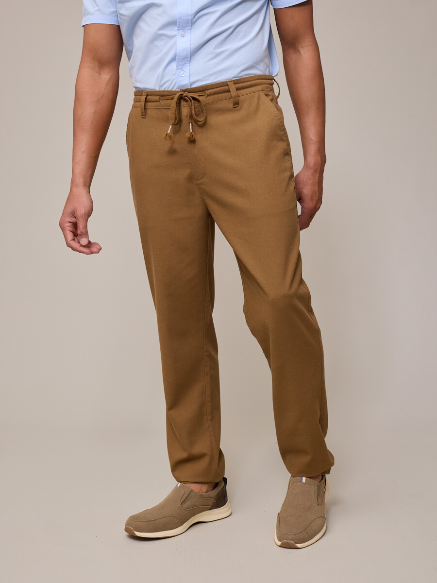 PANTALON LINO AVALONS26 POLANCO - Kaki 