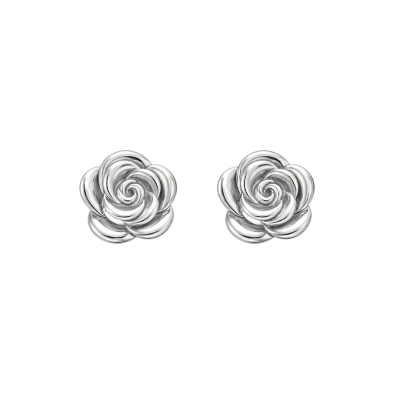 Caravanas Rosa - Plata 925 - CA4246 sinpiedra