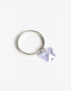 Anillos Chicos Special Price Anillo De Metal Con Charm Mariposa - Plateado Rodio
