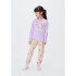 PIJAMA ML INFANTIL LILAS