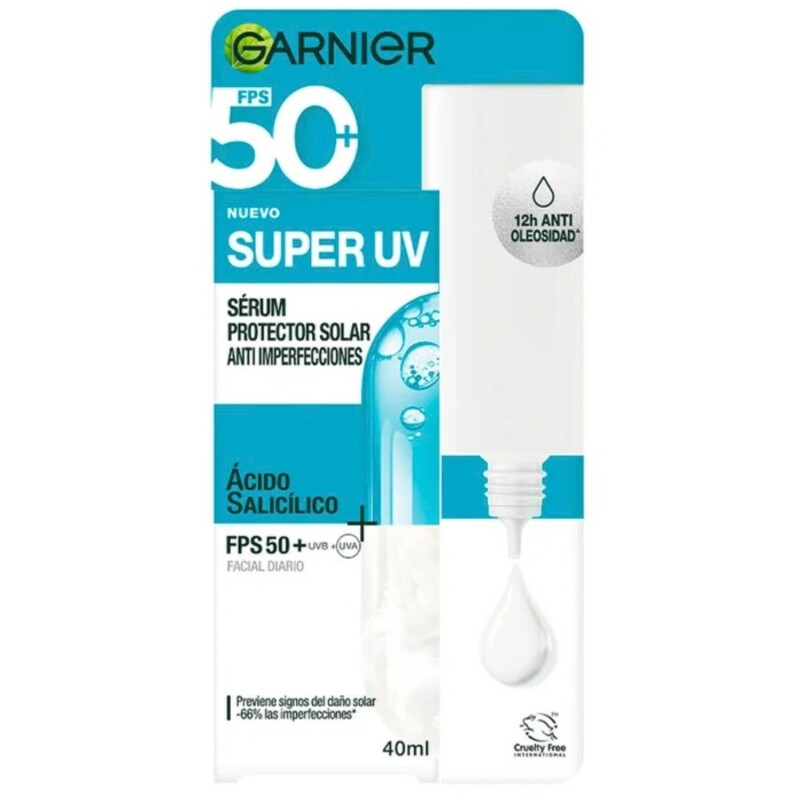 Serum Protector Solar Garnier Anti-Imperfecciones FPS50 40ml Serum Protector Solar Garnier Anti-Imperfecciones FPS50 40ml