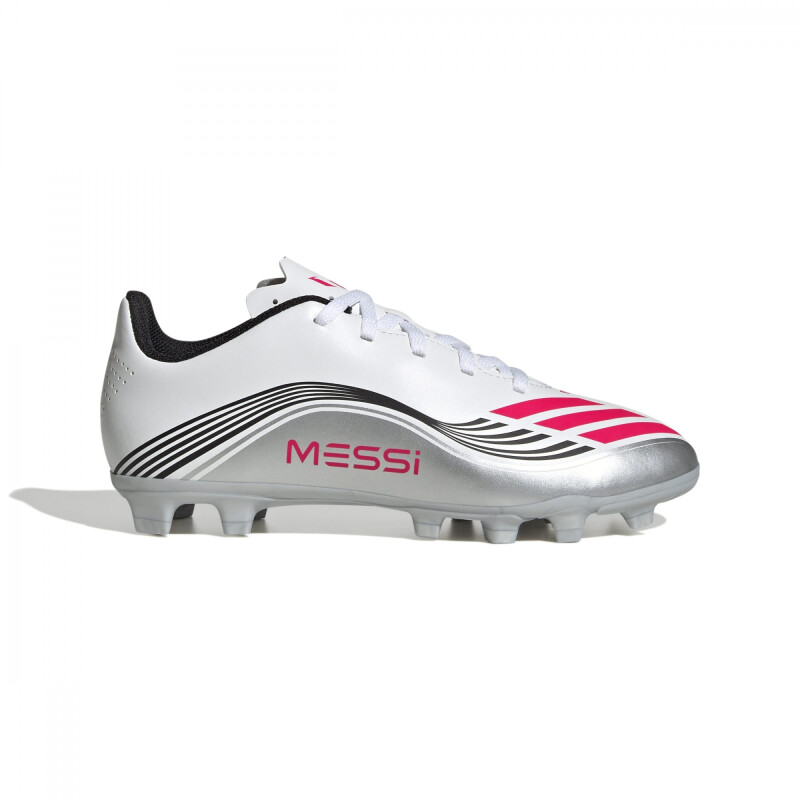 Futbol Cancha JR(FG) - Adidas - ADIDAS CHAMPIONES F50 MESSI CLUB FG/MG J de Niños - JP7457 Blanco-rojo