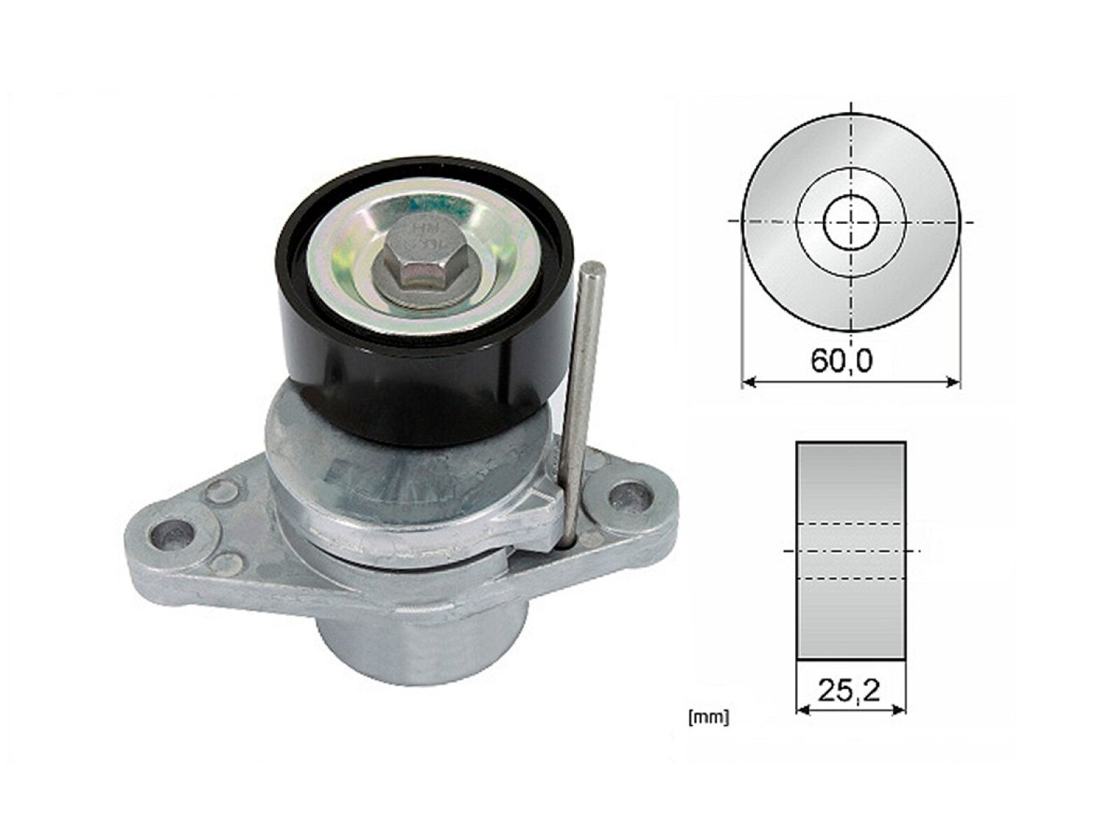 Tensor De La Correa Renault Sandero/Duster/Logan/Oroch/Stepway 10-25 
