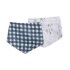 Set x2 babero bandana Fish & Navy