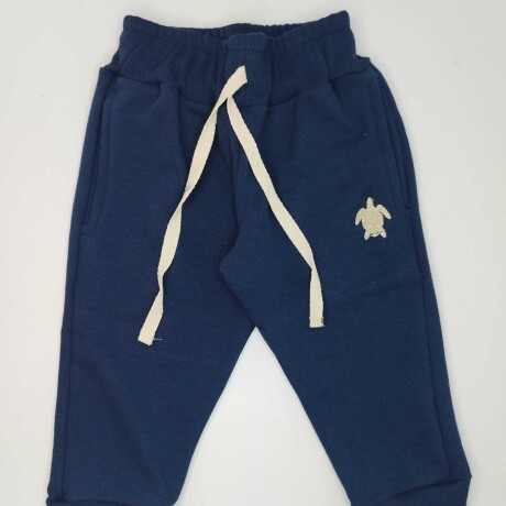 Pantalón Felpa Azul Pantalón Felpa Azul