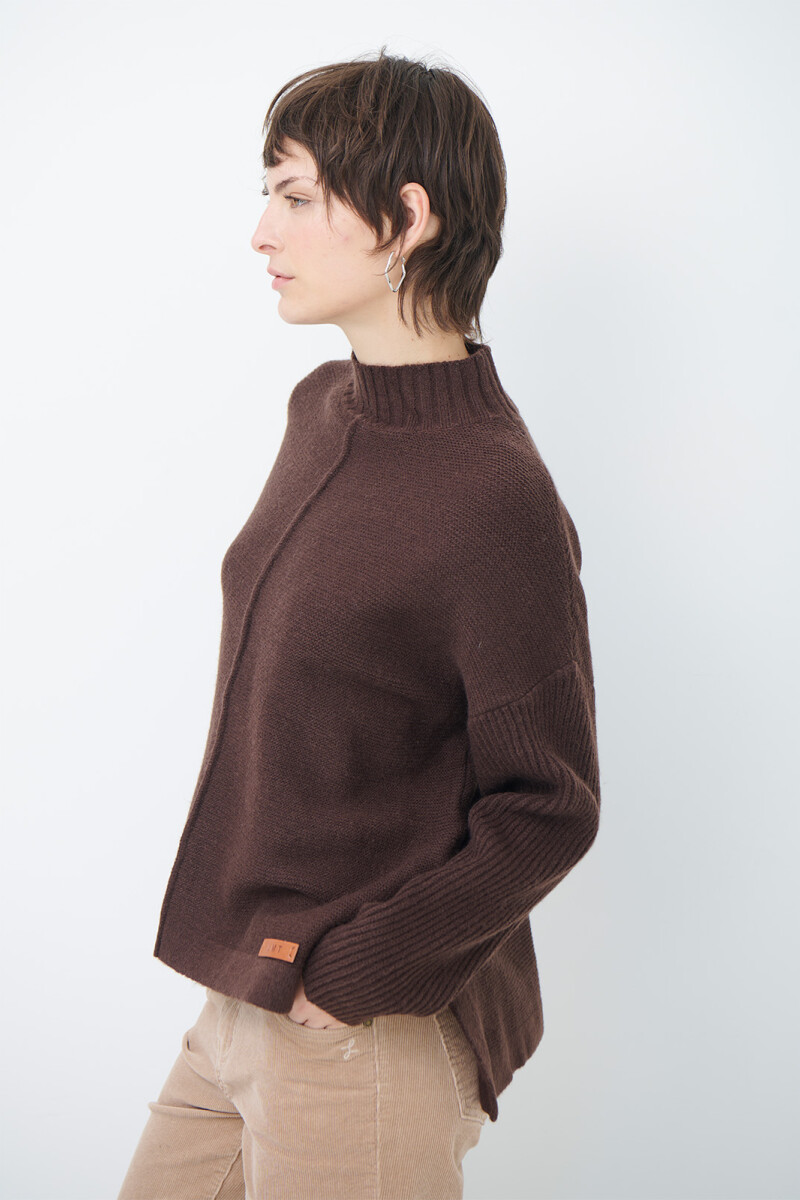 POLERA LINK CHOCOLATE
