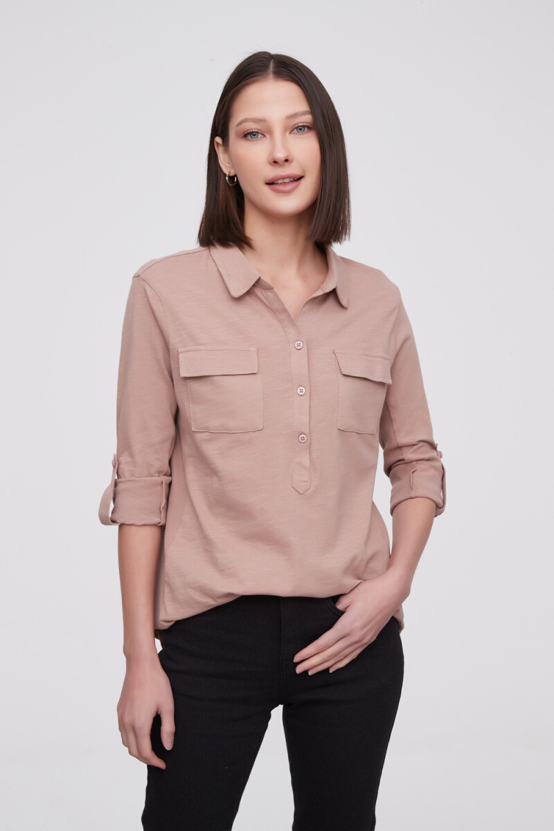 Remera Ramets - Beige Oscuro 