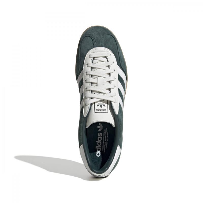 Championes Adidas GAZELLE INDOOR Hombre IH9651 Verde Oscuro-blanco