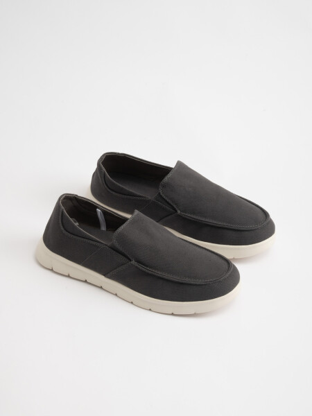 Calzado nautico Gris Oscuro