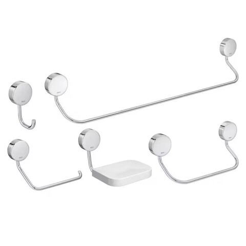 Kit accesorio Deca 5 piezas bronce cromado Net Kit Accesorio Deca 5 Piezas Bronce Cromado Net