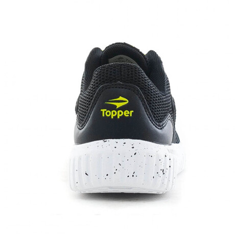 Calzado Topper Deportivo P/niños Championes Running Negro
