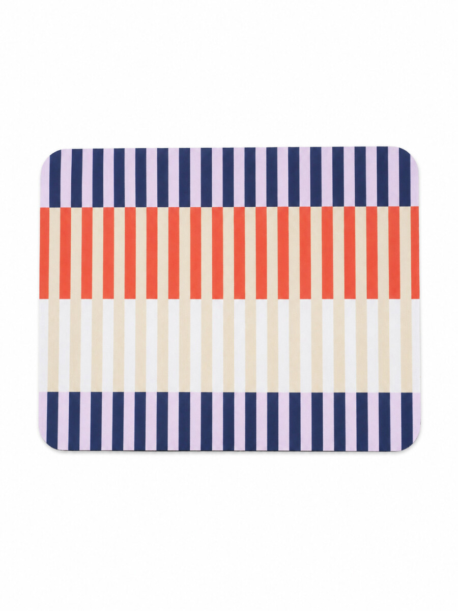 MOUSE PAD ESTAMPADO LINEAS - MULTICOLOR 