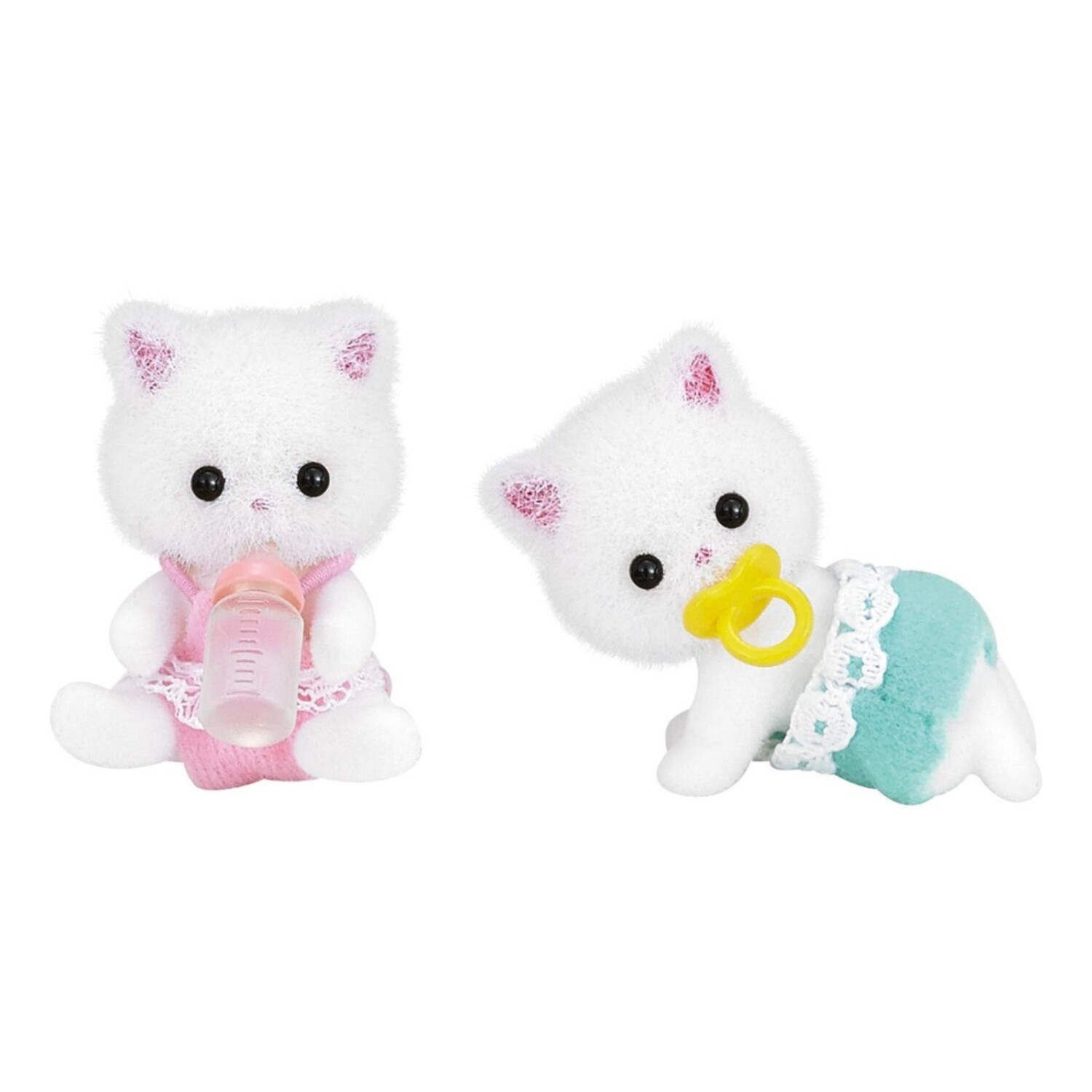 As famílias de sylvanian definem jogos de gatinho infantil para