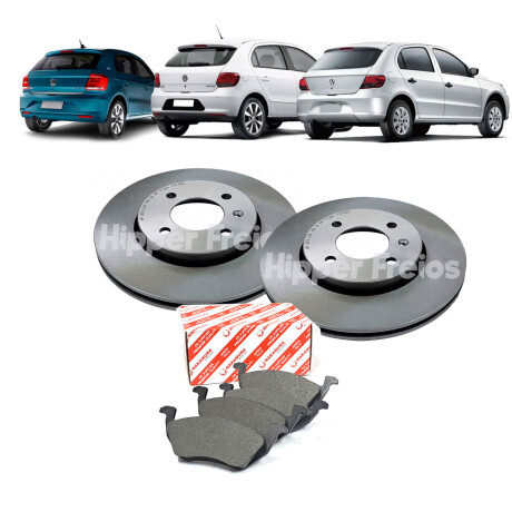 DISCOS DE FRENO COMBO KIT DISCOS Y PASTILLAS FRENO VOLKSWAGEN GOL G5 G6 DISCOS DE FRENO COMBO KIT DISCOS Y PASTILLAS FRENO VOLKSWAGEN GOL G5 G6