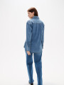 Camisa Olander Azul Grisaceo
