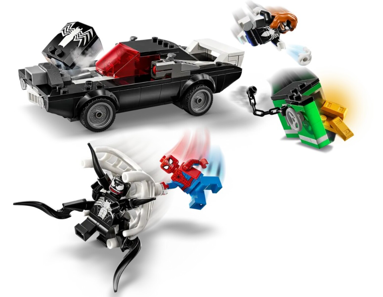 Lego Marvel Spider-man Vs. Auto Brutal De Venom Set 76309 