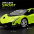 Auto Deportivo a Control Remoto Tipo Lamborghini con Luces LED VERDE