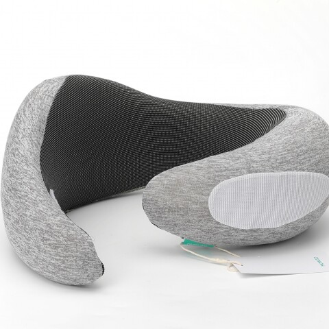 ALMOHADA CERVICAL DE ESPUMA VISCOELÁSTICA EN FORMA DE U (FORMA DE CARACOL/GRIS) ALMOHADA CERVICAL DE ESPUMA VISCOELÁSTICA EN FORMA DE U (FORMA DE CARACOL/GRIS)