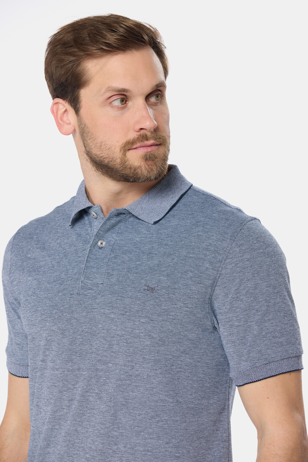REMERA POLO LISA PIQUÉ Oxford