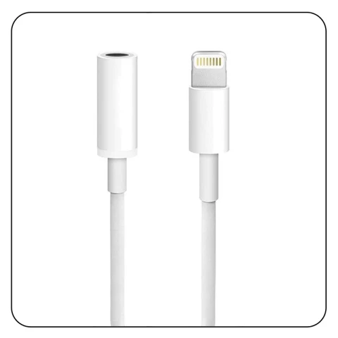 Adaptador Lightning a Auxiliar 3.5MM Adaptador Lightning a Auxiliar 3.5MM