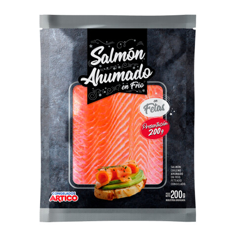 SALMON AHUMADO PREMIUM EN FETAS VAC PAC - 200 grs Salmon Ahumado Premium En Fetas Vac Pac - 200 Grs