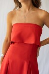 VESTIDO JULIA MAXI ROUGE VESTIDO JULIA MAXI ROUGE