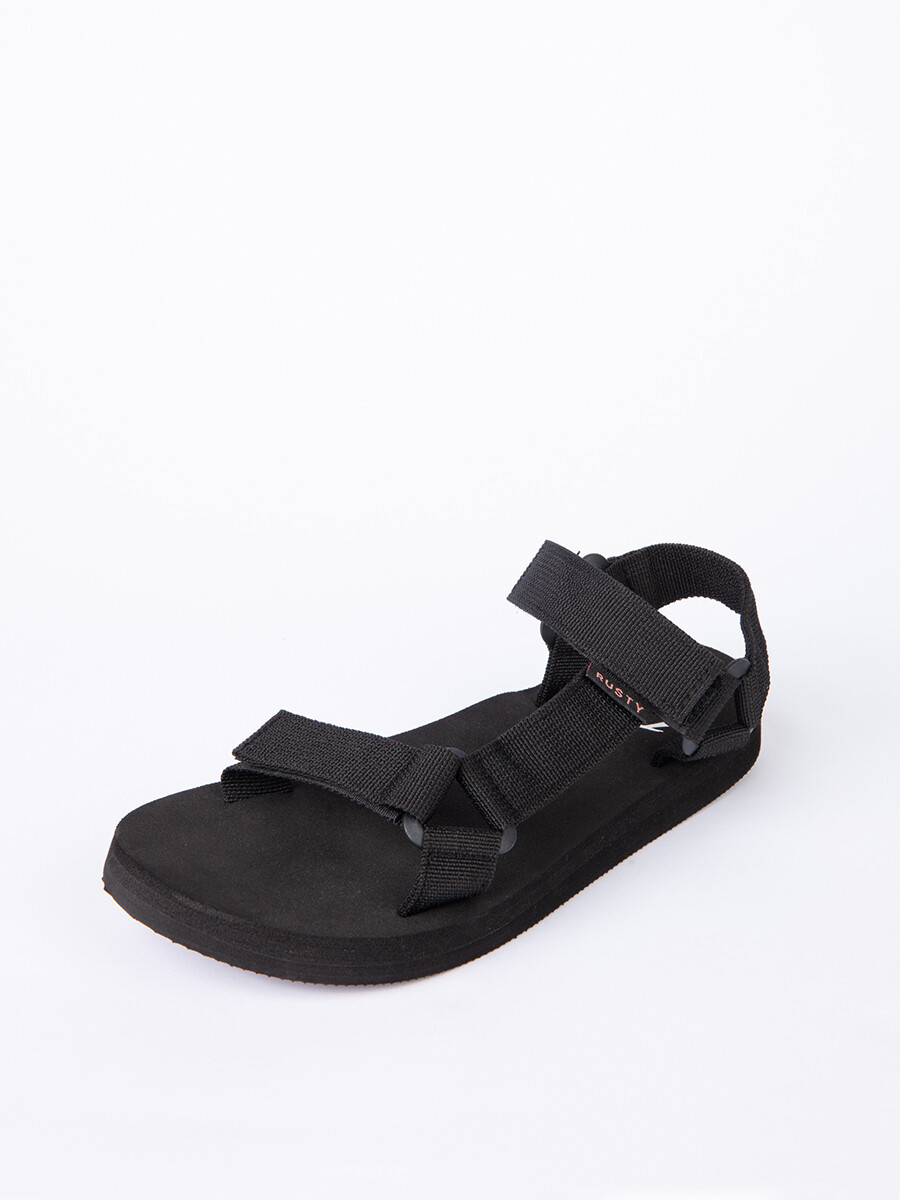 SANDALIAS TEVI RUSTY - Negro 