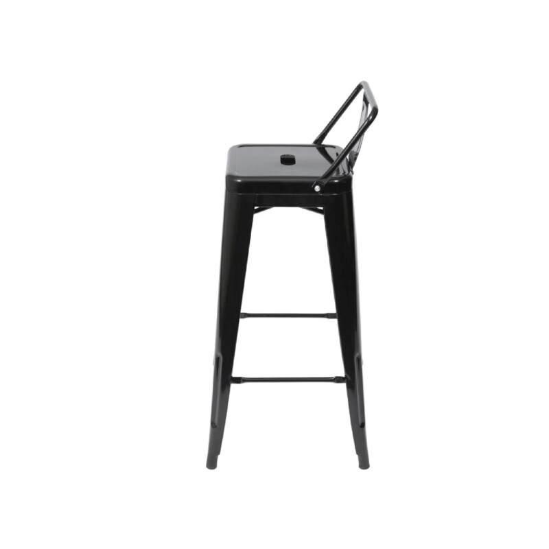 TABURETE TOLIX METAL CON RESPALDO TABURETE TOLIX METAL CON RESPALDO