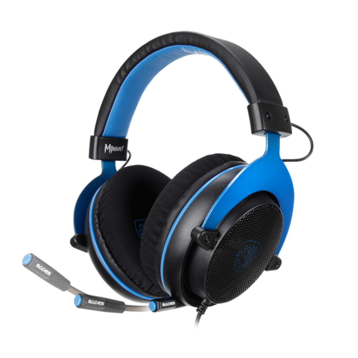 Auricular Gamer Sades MPower 2/3.5mm Multiplataforma 