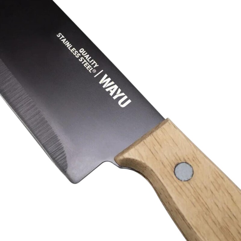 Cuchillo De Chef 8" Mango De Madera Wayu Cuchillo De Chef 8" Mango De Madera Wayu