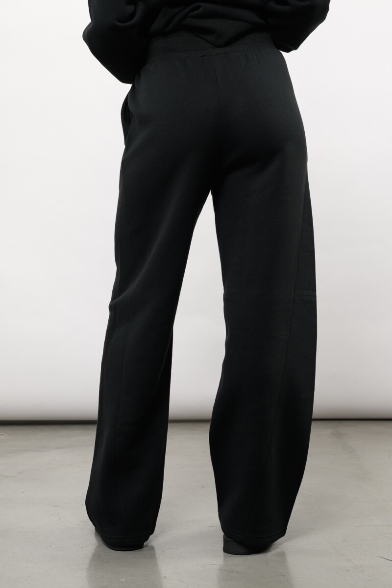 Pantalón recto terra Negro