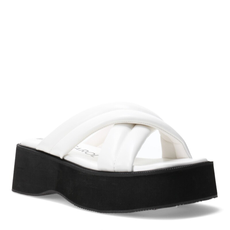 Sandalias de Mujer Miss Carol DANISHER con banda cruzada Blanco