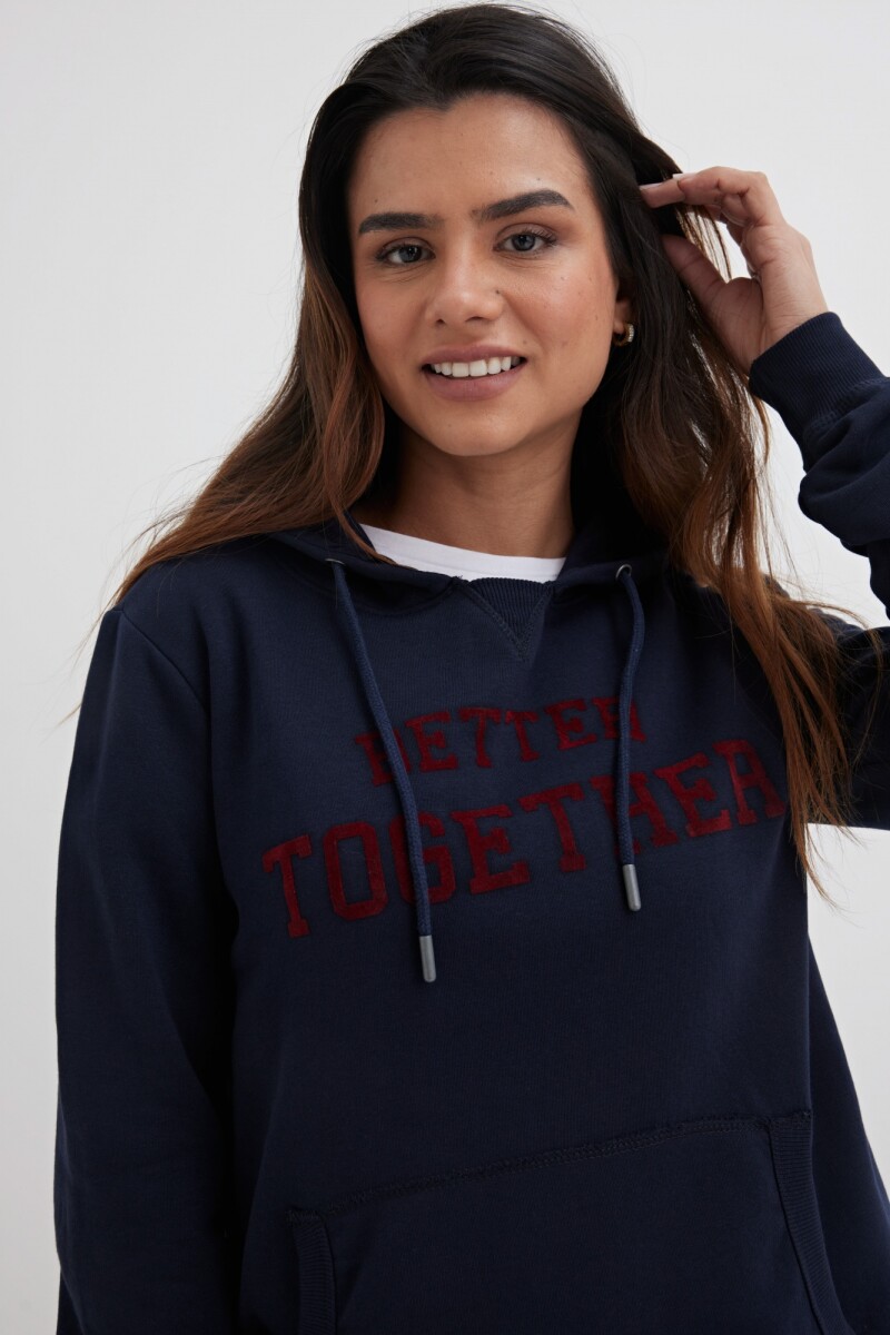 Buzo Better Together AZUL MARINO